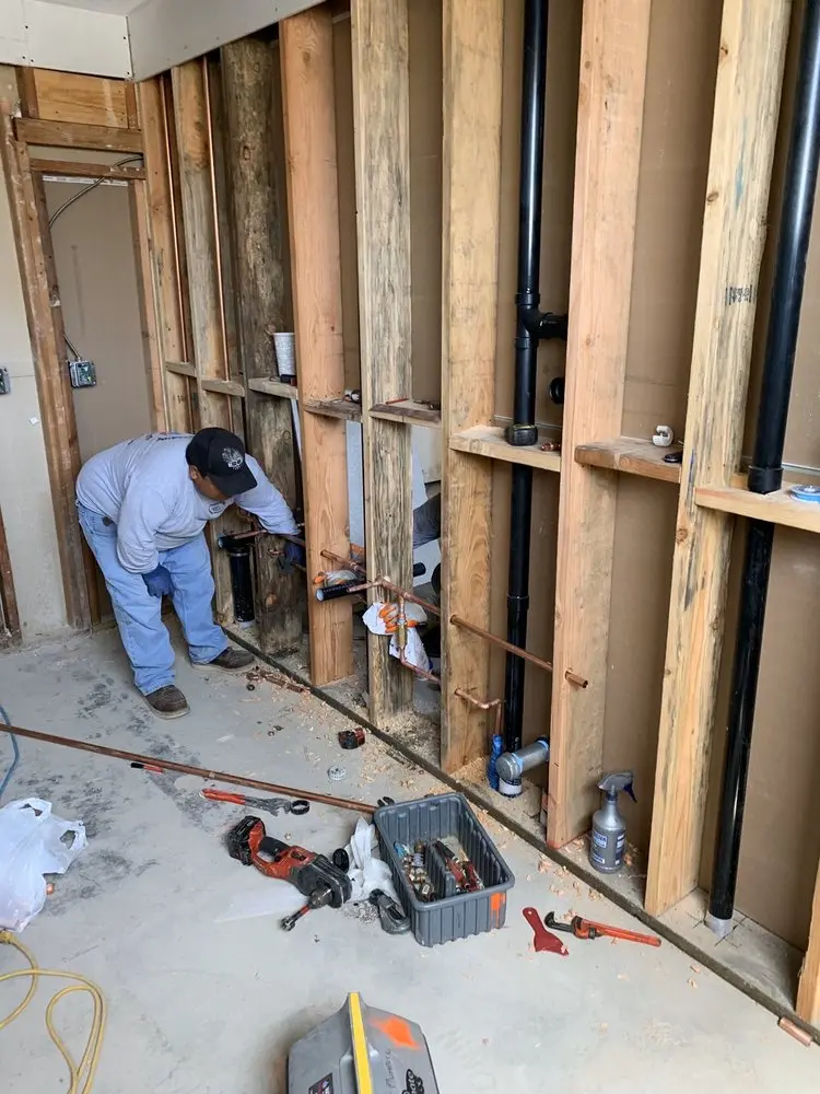 Commercial rough-in plumbing for Water Heater Replacement in Circleville